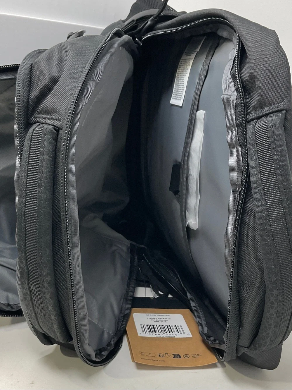 The North Face Black Pivoter Backpack